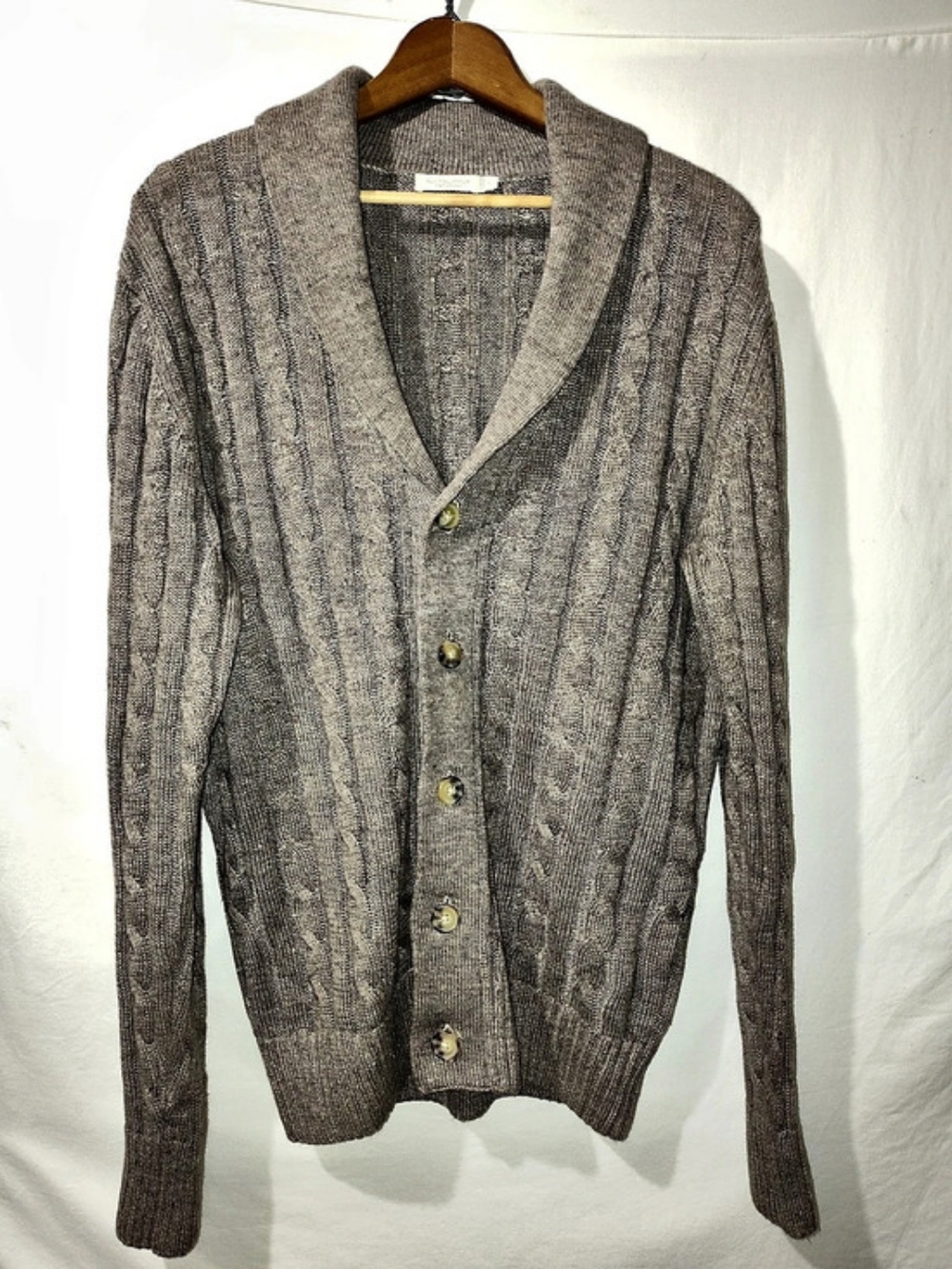 Suitsupply Men's Cotton Shawl Collar Cardigan